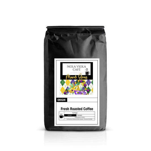 Mardi Gras KIng Cake Coffee -Cinnamon Hazelnut